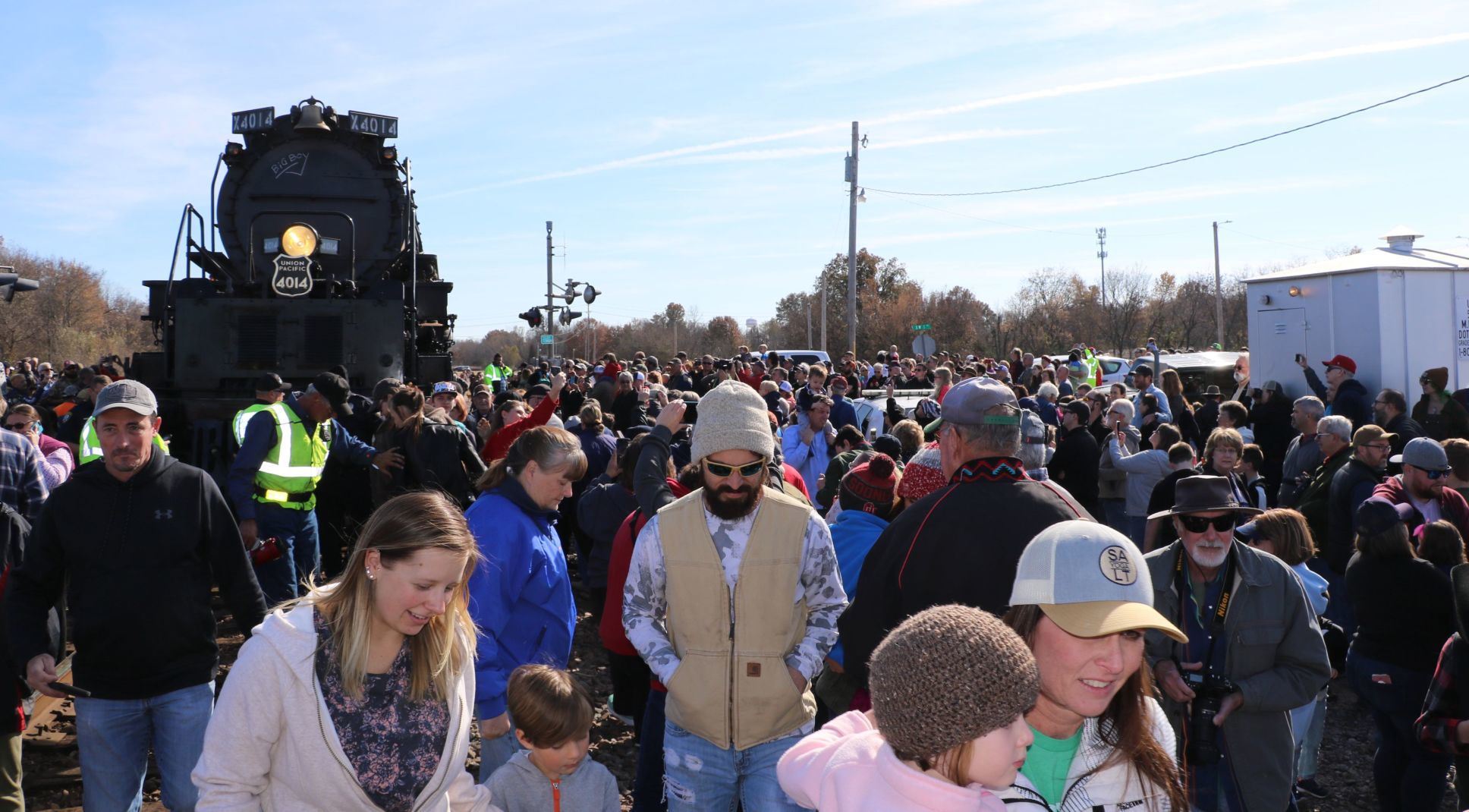 Wagoner welcomes Union Pacific's "Big Boy"